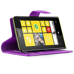 Avis Cadorabo Coque Nokia Lumia 520 / 521 Etui en Violet