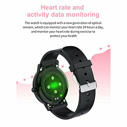 Silicone Montre Intelligente Wb05 Multifonction Bluetooth Cadran Rond Longue Veille Montre Pour Hommes Femmes Black_Silicone Band pas cher