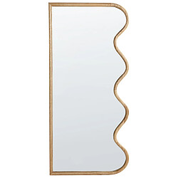 Beliani Miroir MURAT Bois Naturel