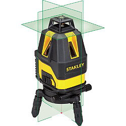 Avis Stanley - Niveau laser multilignes 360° vert portée 20m/50m avec mallette - SML360