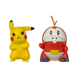 Jazwares Pokémon Gen IX - Pack 2 figurines Battle Figure Pack Pikachu & Chochodile 5 cm