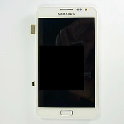 Original Vitre tactile écran LCD sur châssis Samsung Galaxy Note N7000 blanc