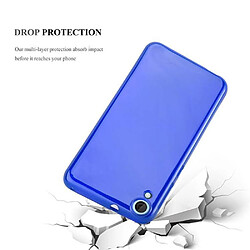 Acheter Cadorabo Coque HTC Desire 820 Etui en Bleu