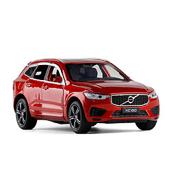 Universal Modèle 1/32 Voiture jouet Simulation Acoustique et Lumière Retour sur la route Jouets Enfants Cadeaux pour enfants | Voiture jouet moulée sous pression(Rouge)