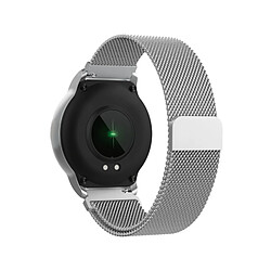 Forever Forevive Montre Connectée et Intelligente 5.0 IP68 avec 2 Bracelets Inclus Gris