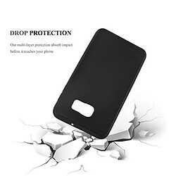 Acheter Cadorabo Coque Samsung Galaxy S6 EDGE Etui en Noir