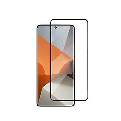 Verre trempé de la couverture complète 5D Phonecare pour Xiaomi Poco M6 Pro - Transparent / noir