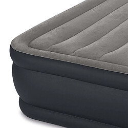 Intex Matelas Airbed 2 places Fiber Tech Luxe gonfleur électrique