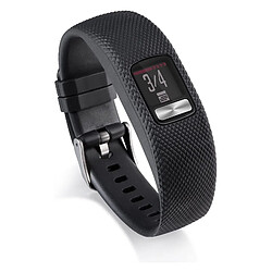 INF Bracelet de montre pour Garmin Vivofit 4 Noir (L)