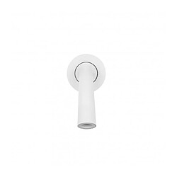 Leds C4 Applique avec liseuse Gamma Aluminium blanc mat