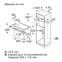 Avis Four intégrable combi vapeur 71l 60cm pyrolyse - hra574bs0 - BOSCH