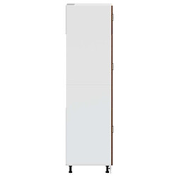 Acheter vidaXL Armoire de cuisine Lucca chêne marron bois d'ingénierie