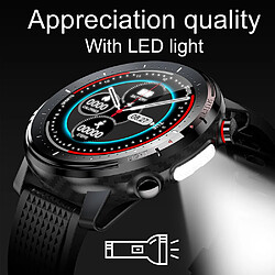 Universal Smartwatch Homme IP68 Etanche Sport Smartwatch Femme Smartwatch Android Huawei IOS | Smartwatch (noir)