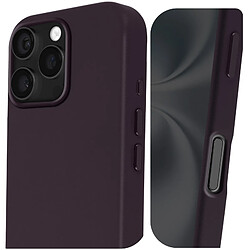 Avizar Coque MagSafe pour iPhone 16 Pro en Cuir Vegan Haute Qualité Violet pas cher