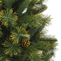 Acheter vidaXL Sapin de Noël artificiel articulé avec pommes de pin 120 cm