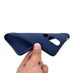 Acheter Wewoo Coque Souple Pour Nokia 5.1 Plus Candy Color TPU Case Bleu