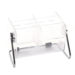 Universal 6 Grille Télécommande Boîte de rangement Acrylique Bureau Organisateur Climatisation Télécommande Télévision Brosse à maquillage Organisateur maison | Boîte de rangement Poubelle