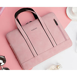 13 pouces ordinateur portable Doublure de sac simple Mode PU Doublure de sac pour ordinateur portable Convient-Rose Apple Macbook ultra-mince