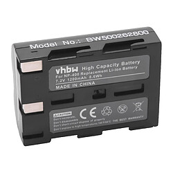 vhbw batterie remplacement pour Konica Minolta NP-400 pour appareil photo APRN (1200mAh, 7,2V, Li-ion)