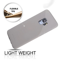 Acheter Wewoo Coque gris pour Samsung Galaxy S9 TPU Protection anti-chute Soft Cover arrière FEELING