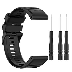 INF Bracelet de montre pour Garmin Fenix 7/6/5 Noir