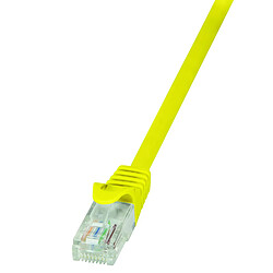 LogiLink 1.5m Cat.6 U/UTP câble de réseau 1,5 m Cat6 U/UTP (UTP) Jaune (LOGILINK - Patchcord Cat.6 U/UTP EconLine 1,50m yellow)