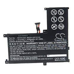 vhbw Batterie compatible avec Asus Zenbook Flip UX560, Flip UX560UA, UX560UA-1B, UX560UA-FZ014T laptop (3100mAh, 15,2V, Li-polymère)