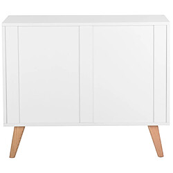 Acheter Beliani Commode blanche SALEM