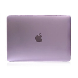 Wewoo Housse Sacoche de protection en cristal pour ordinateur portable pour MacBook Air 13,3 pouces A1932 (2018) (Violet)