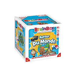 Jeu d'ambiance Asmodee BrainBox Voyage autour du monde