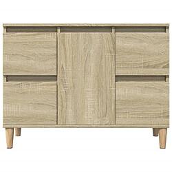 Acheter vidaXL Meuble d'évier chêne sonoma 80x33x60 cm bois d'ingénierie