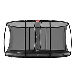 BERG Trampoline Grand Elite InGround 520 Gris + Filet de sécurité DLX XL