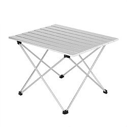 Helloshop26 Table de camping jardin en aluminium avec étui de transport 56 x 46 cm 19_0000935