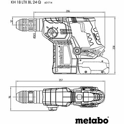 Marteau perforateur Metabo