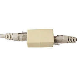 Ansco Adaptateur RJ11 RJ11 (6P4C) Femelle - RJ11 (6P4C) Femelle Blanc ou Beige