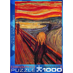 Acheter Eurographics The Scream par Edvard Munch Puzzle (1000 piAces), (ModAle : 6000-4489)