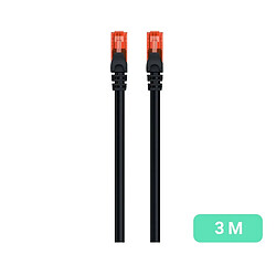 Cable de Red Ewent IM1020 Cat.6 U/UTP 3m Negro