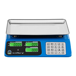 Avis Helloshop26 Balance de contrôle - 40 kg / 2 g - Écrans LCD opposés - Bord surélevé 14_0000602