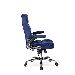 Avis Vivaldi Fauteuil Pivotant LONDON Bleu Marine