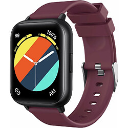 Vendos85 Montre Connectée Femme Smartwatch Bluetooth Étanche avec Fréquence Cardiaque violet