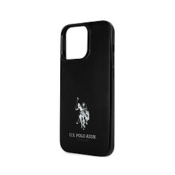 Us Polo U.S Polo Coque pour iPhone 13 Pro Max Élégante Collection Mini Horse Noir