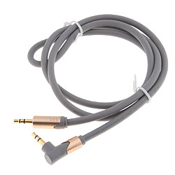 Câble audio stéréo câble 3.5mm mâle à mâle pour PC iPod MP3 1m pas cher