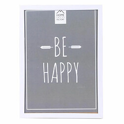 Paris Prix Cadre Photo Design Be Happy 13x18cm Blanc