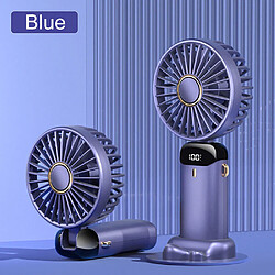 (violet) Mini Ventilateur Portatif Ventilateur de Bureau Pliant Portable USB