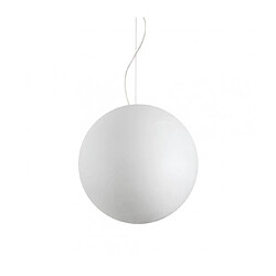 Ideal Lux Suspension Carta Plastique blanc 1 ampoule 53cm