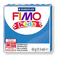 Pâte Fimo Kids 42 g Bleu 8030.3 - Fimo