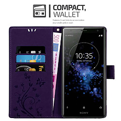 Avis Cadorabo Coque Sony Xperia XZ2 Etui en Mauve