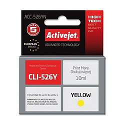 Activejet? Cartouche d'encre originale Activejet ACC-526YN Jaune