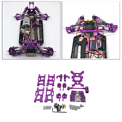 Kit De Mise à Niveau De Voiture RC Pour WLtoys 1/12 124019 1/14 144001 RC Truck C-Seats Accs Violet