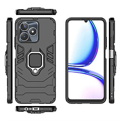 Htdmobiles Coque pour Realme C51 / C53 / Narzo N53 - housse etui rigide anti choc + film ecran - NOIR